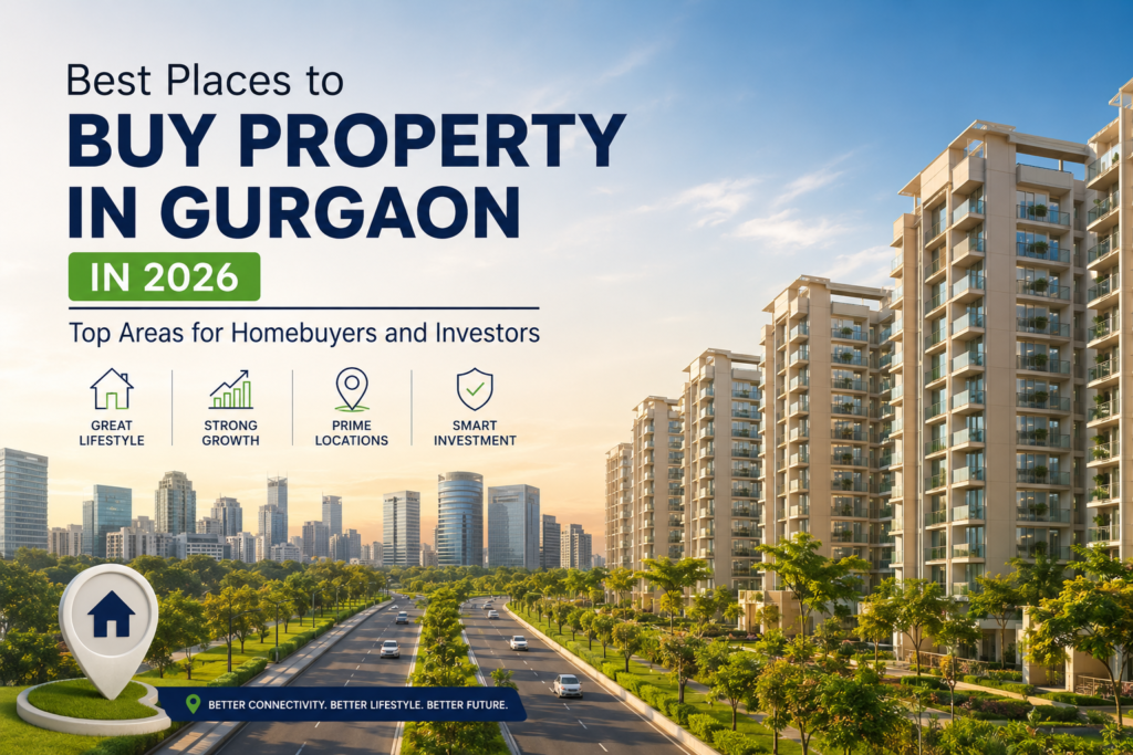 best places to buy property in Gurgaon